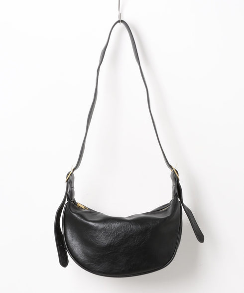 PUコンパクトショルダーバッグ | WR1256015 | ブラック