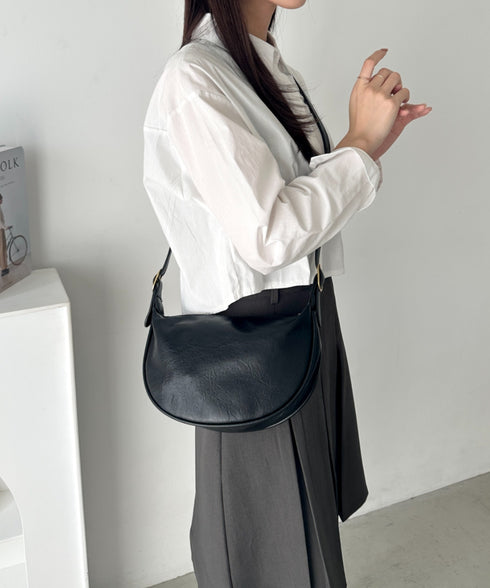 PUコンパクトショルダーバッグ | WR1256015 | ブラック