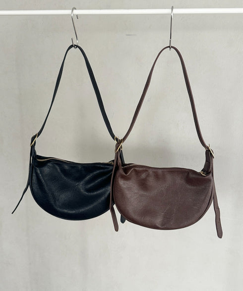 PUコンパクトショルダーバッグ | WR1256015 | ブラック