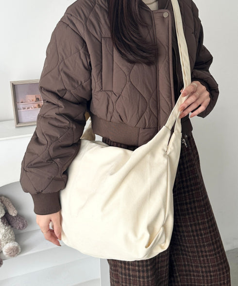 ダブルベルトキャンバス2WAYショルダーバッグ | WR1256017 | アイボリー