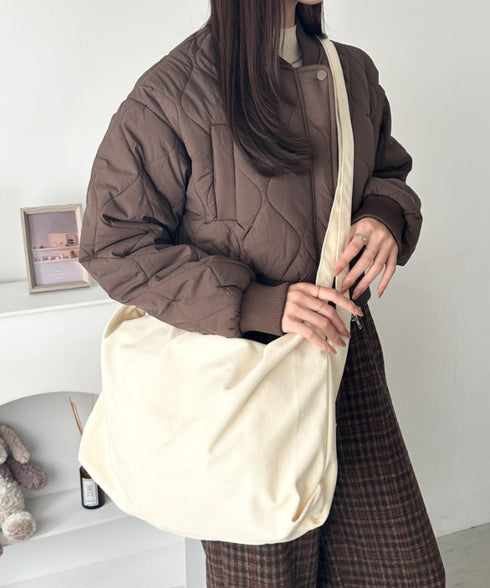 ダブルベルトキャンバス2WAYショルダーバッグ | WR1256017 | アイボリー