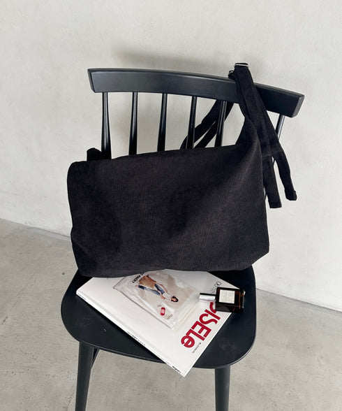 ダブルベルトキャンバス2WAYショルダーバッグ | WR1256017 | ブラック系その他