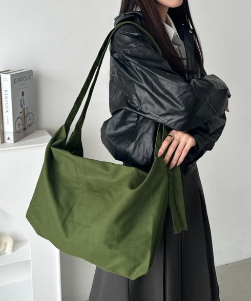 ダブルベルトキャンバス2WAYショルダーバッグ | WR1256017 | カーキ