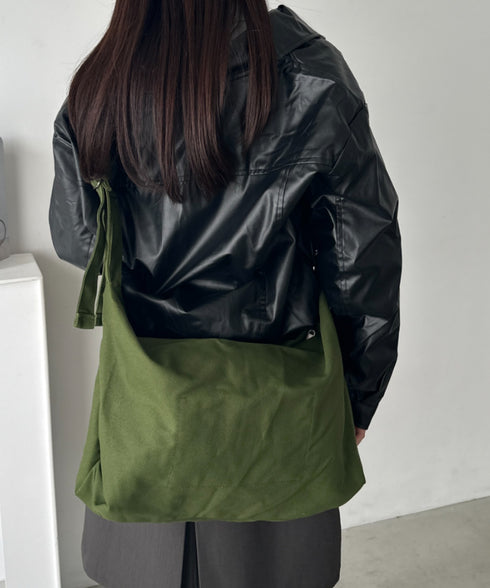 ダブルベルトキャンバス2WAYショルダーバッグ | WR1256017 | カーキ