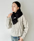 THE NORTH FACE(ザ・ノースフェイス)/T-BALL MUFFLER/ブランドロゴ ワンポイント ダウンマフラー パディングマフラー | IM6253074 | ブラック