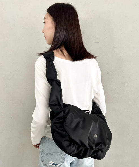 THE NORTH FACE(ザ・ノースフェイス)/A4対応 軽量 大容量 ショルダー 肩掛けバッグ シャーリング ホーボーバッグ/BONNEY HOBO BAG L | IM1253075 | ブラック