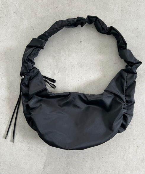 THE NORTH FACE(ザ・ノースフェイス)/A4対応 軽量 大容量 ショルダー 肩掛けバッグ シャーリング ホーボーバッグ/BONNEY HOBO BAG L | IM1253075 | ブラック