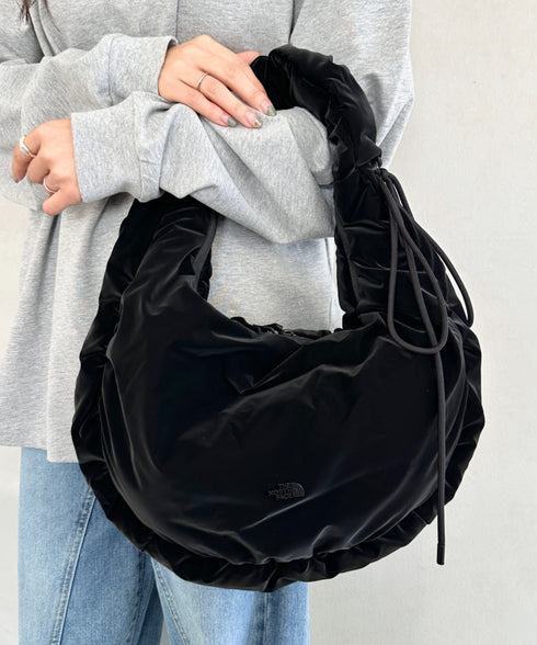 THE NORTH FACE(ザ・ノースフェイス)/A4対応 軽量 大容量 ショルダー 肩掛けバッグ シャーリング ホーボーバッグ/BONNEY HOBO BAG L | IM1253075 | ブラック系その他