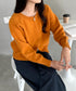 ダブルジップニットトップス | CL2256047 | オレンジ