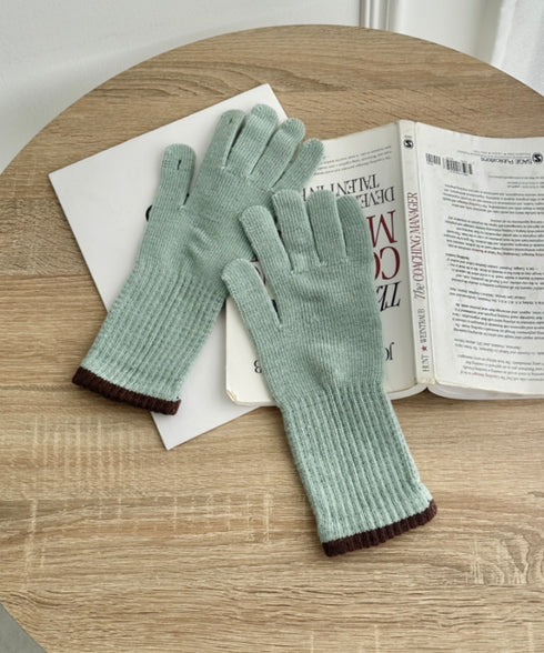 【スマホ対応】バイカラーロンググローブ | SL6254008 | ミント