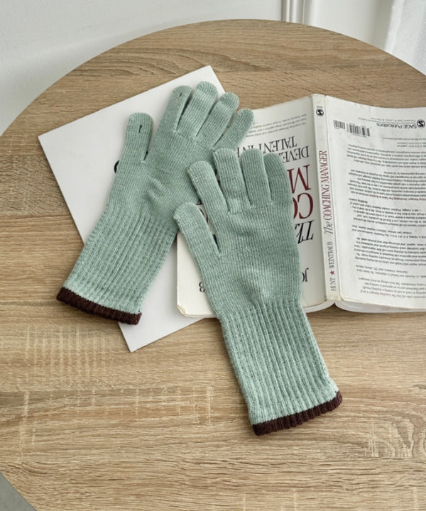 【スマホ対応】バイカラーロンググローブ | SL6254008 | ミント