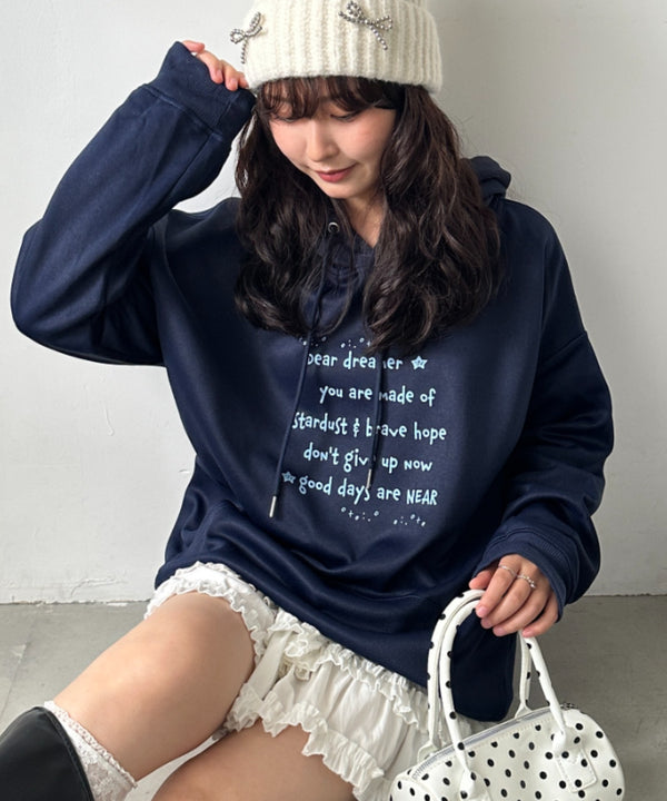 オーバーサイズプリントスウェットプルパーカー フーディー | WR2256034 | その他11