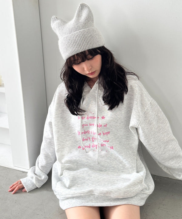 オーバーサイズプリントスウェットプルパーカー フーディー | WR2256034 | その他12