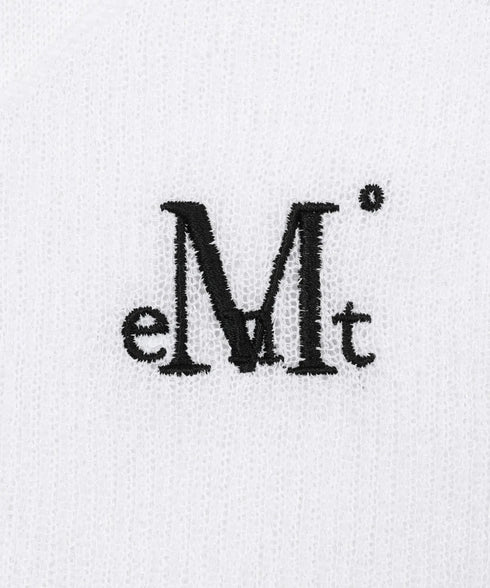 MUCENT(ムセント)/シアートップス シアーニット シースルーニット ロングスリーブ/LUEUR SEE THROUGH V NECK KNIT | AT2253080 | ホワイト