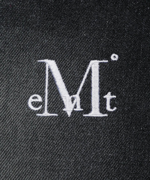 MUCENT(ムセント)/ユニセックス ピンタック ワイド デニム パンツ/PENTA SIDE PINTUCK DENIM PANTS | AT2253085 | ブラック