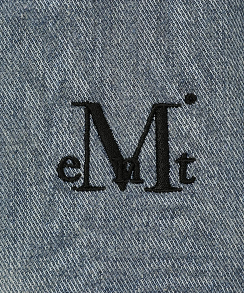 MUCENT(ムセント)/ユニセックス ピンタック ワイド デニム パンツ/PENTA SIDE PINTUCK DENIM PANTS | AT2253085 | ダークブルー