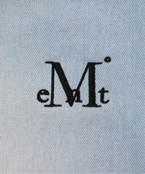 MUCENT(ムセント)/ユニセックス ピンタック ワイド デニム パンツ/PENTA SIDE PINTUCK DENIM PANTS | AT2253085 | ライトブルー