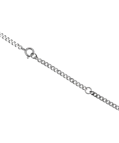 MUCENT(ムセント)/ユニセックス メタル ロゴ ネックレス/LUMET METAL LOGO NECKLACE UNISEX | AT4253087 | シルバー