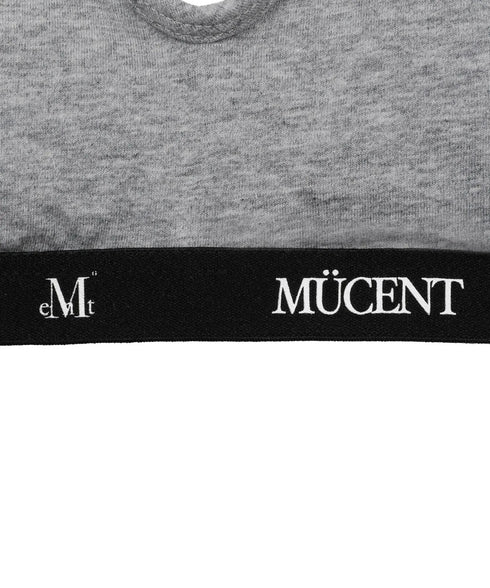 MUCENT(ムセント)/ノンワイヤー ブラ&ショーツ 上下 セット/AUREN NO-WIRE OUT BAND BRALETTE PANTY SET | AT2253088 | グレー