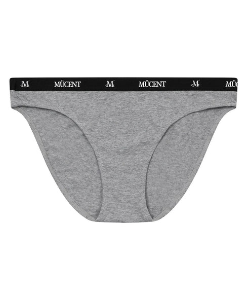MUCENT(ムセント)/ノンワイヤー ブラ&ショーツ 上下 セット/AUREN NO-WIRE OUT BAND BRALETTE PANTY SET | AT2253088 | グレー