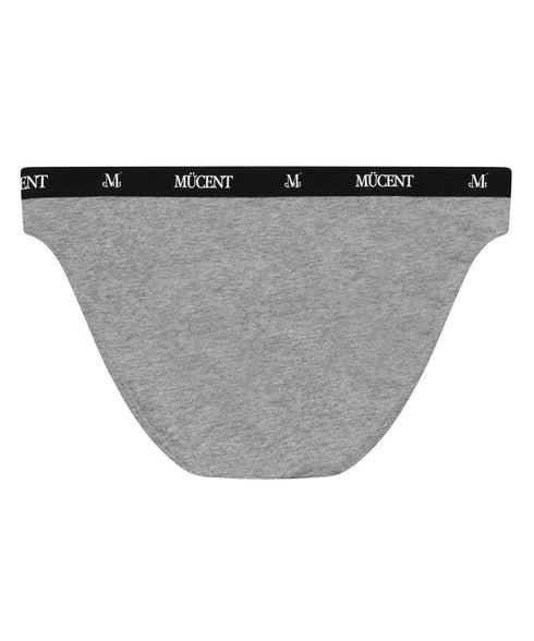 MUCENT(ムセント)/ノンワイヤー ブラ&ショーツ 上下 セット/AUREN NO-WIRE OUT BAND BRALETTE PANTY SET | AT2253088 | グレー