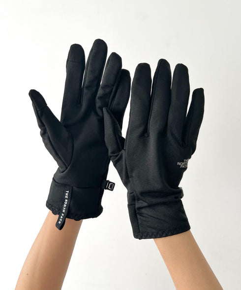 THE NORTH FACE(ザ・ノースフェイス)/MERINO INNER GLOVE/スマホ対応 スマートタッチ グローブ 五本指 手袋 | IM6253089 | ブラック