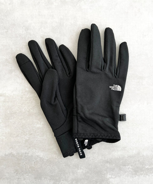THE NORTH FACE(ザ・ノースフェイス)/MERINO INNER GLOVE/スマホ対応 スマートタッチ グローブ 五本指 手袋 | IM6253089 | ブラック