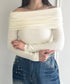 オフショルニットトップス | WR2253029 | アイボリー