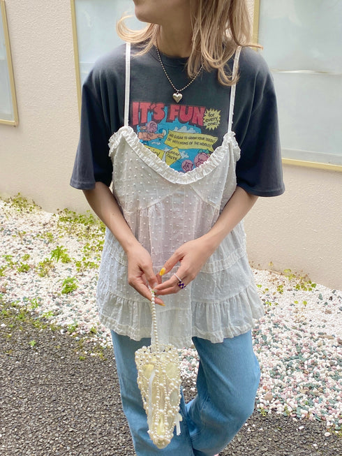 フリルチュニックキャミソール | SL2231647 | ホワイト