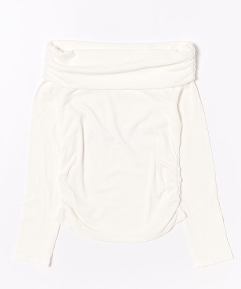 ドレープオフショルトップス | BA2253022 | ホワイト