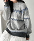 ノルディックニットトップス | CL2254006 | グレー