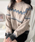 ノルディックニットトップス | CL2254006 | ベージュ