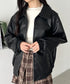 オーバーサイズPUブルゾン | CL2253033 | ブラック