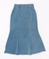 メランジニットロングスカート | BA2256047 | ブルー