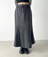 メランジニットロングスカート | BA2256047 | ブラック