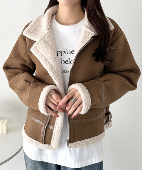 ヴィンテージライクムートンジャケット | CL2254011 | ブラウン