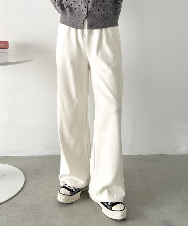 ワイドストレートスウェットパンツ | CL2256068 | アイボリー