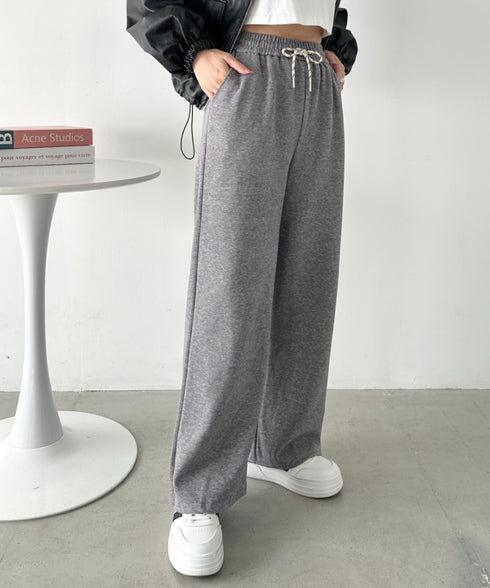 ワイドストレートスウェットパンツ | CL2256068 | グレー