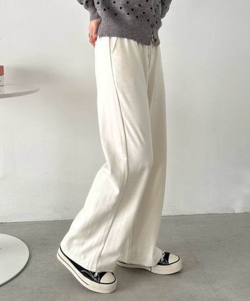 ワイドストレートスウェットパンツ | CL2256068 | アイボリー