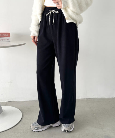ワイドストレートスウェットパンツ | CL2256068 | ネイビー