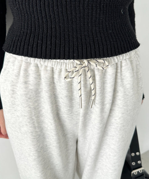 ワイドストレートスウェットパンツ | CL2256068 | オートミール