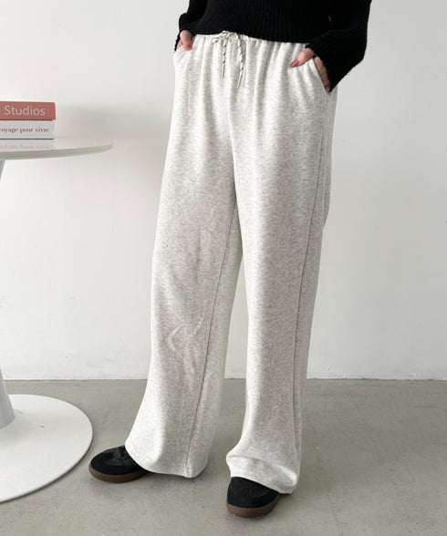 ワイドストレートスウェットパンツ | CL2256068 | オートミール