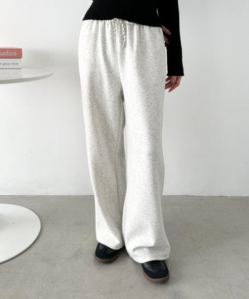 ワイドストレートスウェットパンツ | CL2256068 | オートミール
