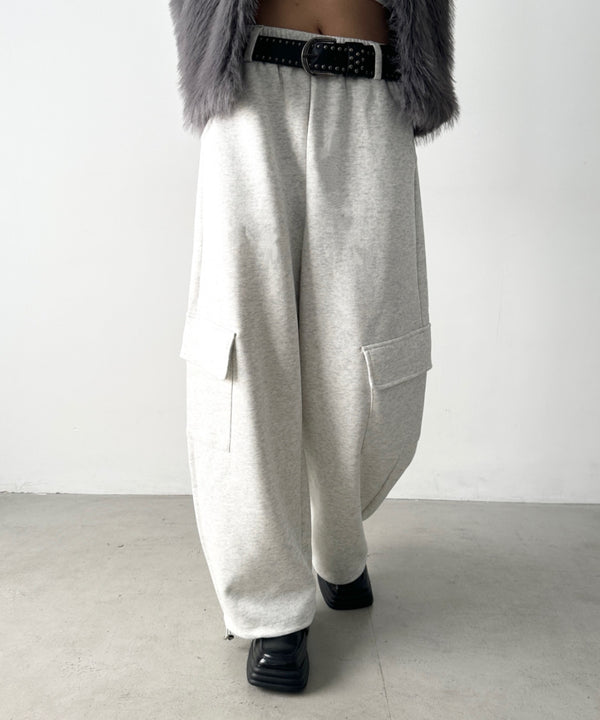 カーゴスウェットワイドパンツ | BA2256049 | オートミール