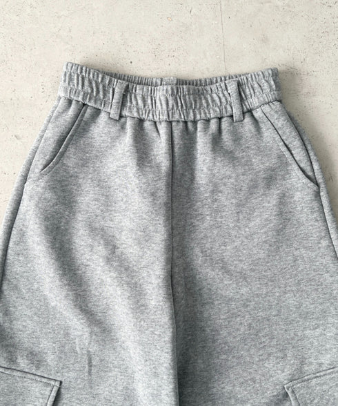 カーゴスウェットワイドパンツ | BA2256049 | グレー