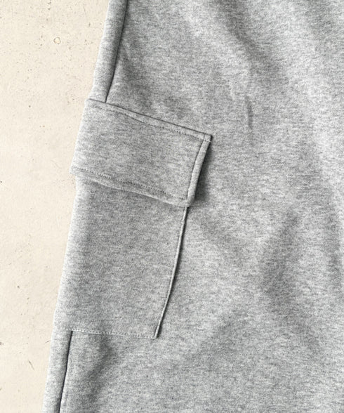 カーゴスウェットワイドパンツ | BA2256049 | グレー