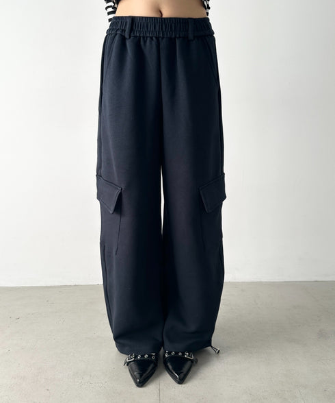 カーゴスウェットワイドパンツ | BA2256049 | ネイビー