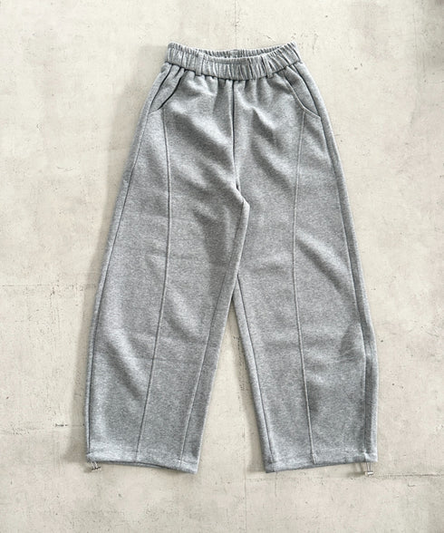 スウェットワイドカーブパンツ | BA2256050 | グレー