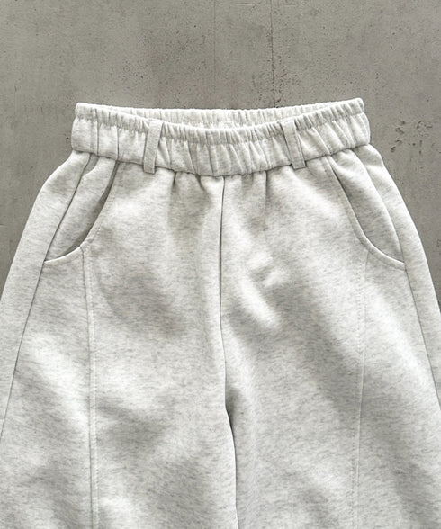 スウェットワイドカーブパンツ | BA2256050 | オートミール