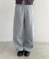 スウェットワイドカーブパンツ | BA2256050 | グレー